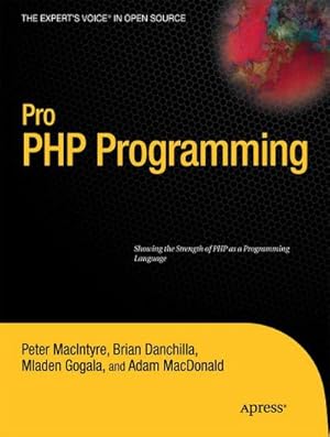 Seller image for Pro PHP Programming for sale by AHA-BUCH GmbH