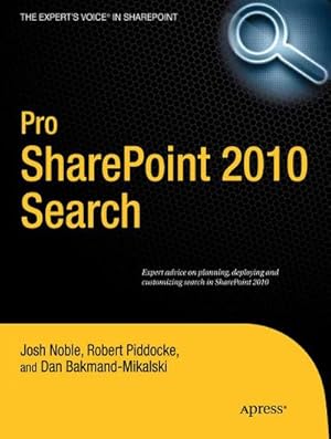 Seller image for Pro SharePoint 2010 Search for sale by AHA-BUCH GmbH