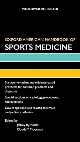 Bild des Verkufers fr Oxford American Handbook of Sports Medicine zum Verkauf von AHA-BUCH GmbH