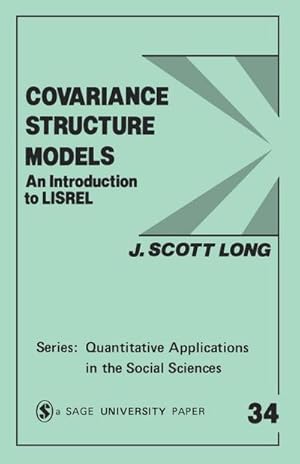 Bild des Verkufers fr Covariance Structure Models : An Introduction to Lisrel zum Verkauf von AHA-BUCH GmbH