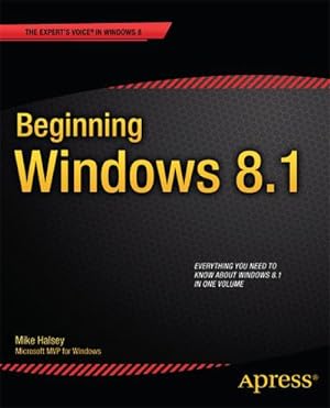 Bild des Verkufers fr Beginning Windows 8.1 zum Verkauf von AHA-BUCH GmbH