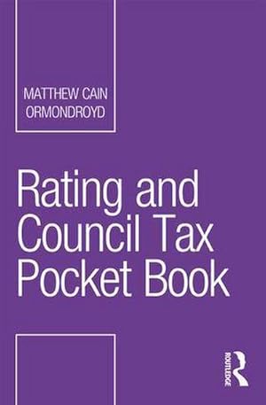 Bild des Verkufers fr Rating and Council Tax Pocket Book zum Verkauf von AHA-BUCH GmbH