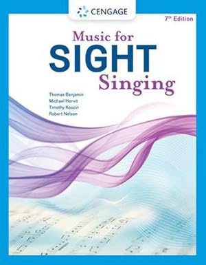 Seller image for Music for Sight Singing for sale by AHA-BUCH GmbH