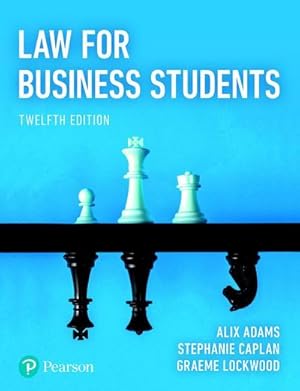 Seller image for Law for Business Students for sale by AHA-BUCH GmbH