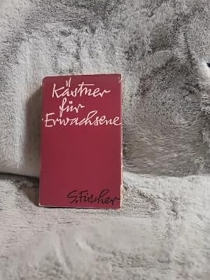 Bild des Verkufers fr Kstner fr Erwachsene. Erich Kstner. Hrsg. von Rudolf Walter Leonhardt / Die Bcher der Neunzehn ; Bd. 138] zum Verkauf von TschaunersWelt