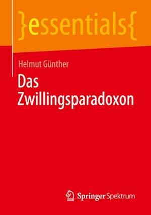 Seller image for Das Zwillingsparadoxon for sale by Smartbuy
