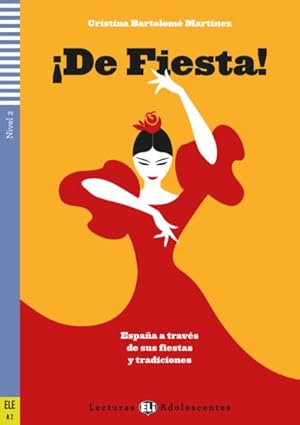 Image du vendeur pour De Fiesta, m. Audio-CD : Lektre mit Audio-Online. Spanische Lektre. Nivel 2. ELE A2. Mit Audio via ELI Link-App mis en vente par Smartbuy