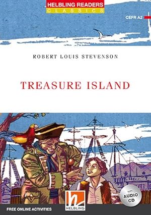 Seller image for Helbling Readers Red Series, Level 3 / Treasure Island, m. 1 Audio-CD : Level 3 (A2). Free Online Activities for sale by Smartbuy