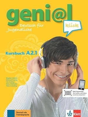 Imagen del vendedor de geni@l klick A2.1 - Kursbuch : Deutsch fr Jugendliche. Kursbuch mit Audio-Dateien zum Download a la venta por Smartbuy