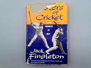 Seller image for Masters of cricket from Trumper to May for sale by Goldstone Rare Books