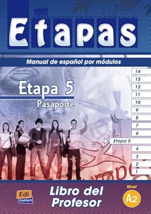 Bild des Verkufers fr Etapas Level 5 Pasaporte - Libro del Profesor + CD [With CDROM] zum Verkauf von Smartbuy