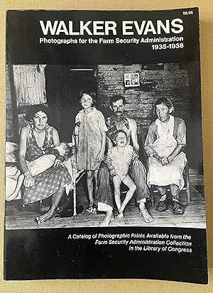 Seller image for Photographs for the Farm Security Administration, 1935 - 1938. A Catalog of Photographic Prints Available from the Farm Security Admistration Collection in the Library of Congress. With an essay by Michael Brix. for sale by Antiquariat Cassel & Lampe Gbr - Metropolis Books Berlin