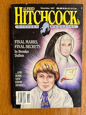 Image du vendeur pour Alfred Hitchcock's Mystery Magazine November 1987 mis en vente par Scene of the Crime, ABAC, IOBA