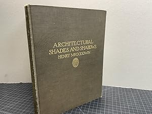 Imagen del vendedor de ARCHITECTURAL SHADES AND SHADOWS a la venta por Gibbs Books