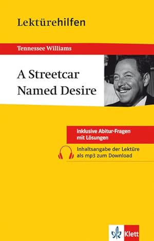 Bild des Verkufers fr Lektrehilfen Tennessee Williams "A Streetcar Named Desire" zum Verkauf von Berliner Bchertisch eG