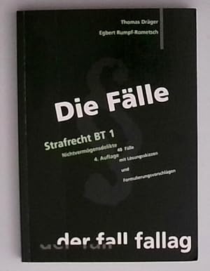 Image du vendeur pour Die Flle: Strafrecht BT 1. Nichtvermgensdelikte mis en vente par Berliner Bchertisch eG