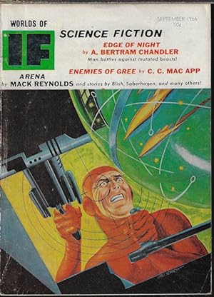 Imagen del vendedor de IF Worlds of Science Fiction: September, Sept. 1966 a la venta por Books from the Crypt