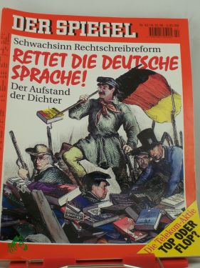 Bild des Verkufers fr DER SPIEGEL 42/1996, Rettet die Deutsche Sprache zum Verkauf von Antiquariat Artemis Lorenz & Lorenz GbR