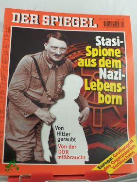 Bild des Verkufers fr Stasi Spione aus dem Nazi Lebensborn, von Hitler geraubt, von der DDR mibraucht zum Verkauf von Antiquariat Artemis Lorenz & Lorenz GbR