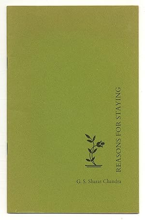 Bild des Verkufers fr Reasons for Staying zum Verkauf von Between the Covers-Rare Books, Inc. ABAA