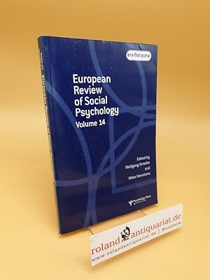 European Review of Social Psychology ; Volume 14
