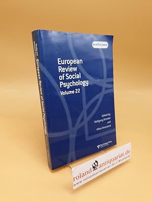 Bild des Verkufers fr European Review of Social Psychology ; Volume 22 zum Verkauf von Roland Antiquariat UG haftungsbeschrnkt