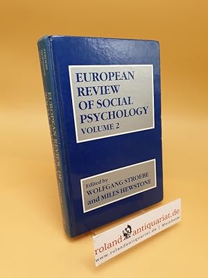 Bild des Verkufers fr European Review of Social Psychology ; Volume 2 zum Verkauf von Roland Antiquariat UG haftungsbeschrnkt