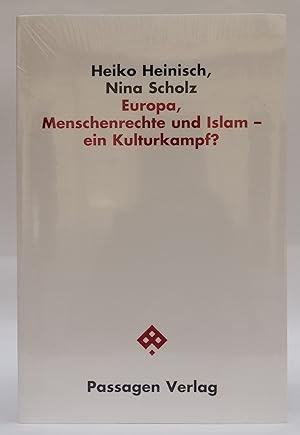 Bild des Verkufers fr Europa, Menschenrechte und Islam - ein Kulturkampf? zum Verkauf von Der Buchfreund