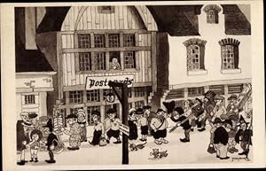 Künstler Ansichtskarte / Postkarte Dratz, Jean, Chicago World's Fair 1933, Picturesque Belgium, Y...