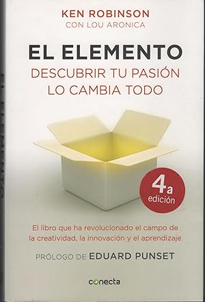  El elemento / The Element (Spanish Edition): 9788499083902:  Robinson, Sir Ken, Aronica, Lou: Libros