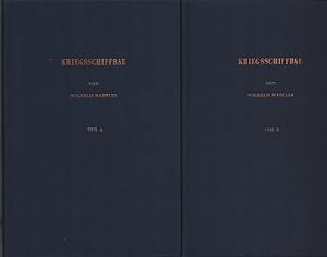 Imagen del vendedor de Kriegsschiffbau. 2 Bde. (= komplett). a la venta por Antiquariat Reinhold Pabel