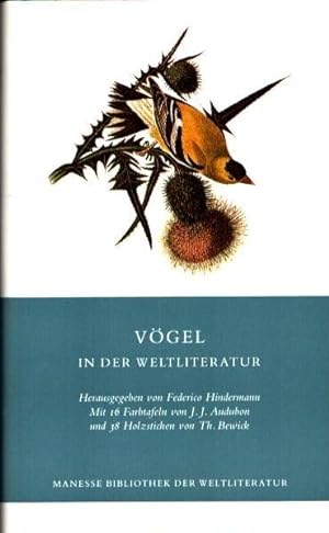 Bild des Verkufers fr Vgel in der Weltliteratur. Eine Auswahl. (2. Aufl.). zum Verkauf von Antiquariat Reinhold Pabel