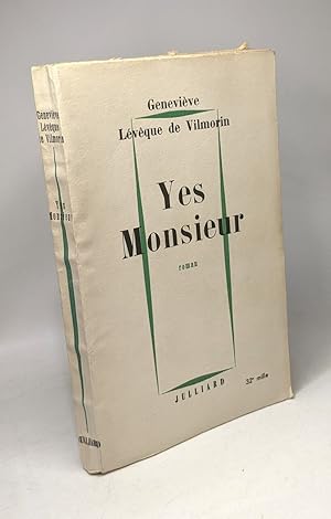 Image du vendeur pour Yes Monsieur mis en vente par crealivres