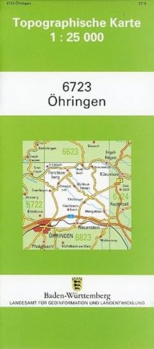 Seller image for hringen 1 : 25 000: Mit UTM-Koordinaten bezogen auf d. WGS84/ETRS89 for sale by Rheinberg-Buch Andreas Meier eK