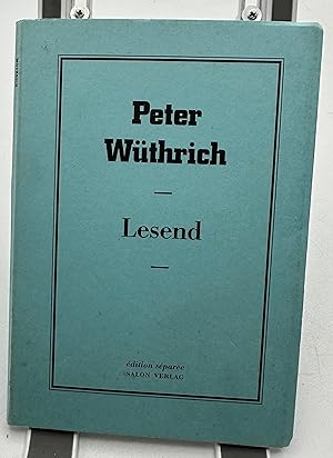 Seller image for Lesend Peter Wthrich for sale by Lioudalivre