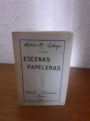 Imagen del vendedor de ESCENAS PAPELERAS A LA SOMBRA DE LA CELULOSA EN MI PUEBLO a la venta por Librera Maldonado