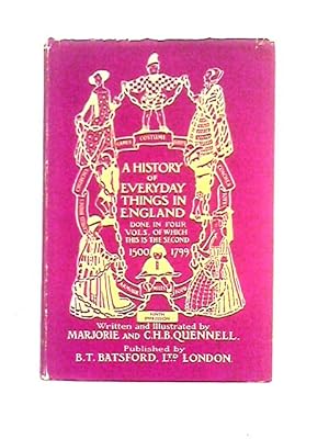 Imagen del vendedor de A History of Everyday Things in England a la venta por World of Rare Books