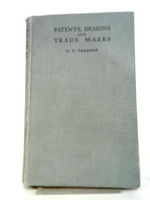 Image du vendeur pour Patents, Designs and Trade Marks mis en vente par World of Rare Books