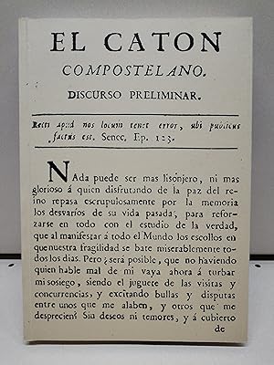 El Catón Compostelano (FACSÍMILE)