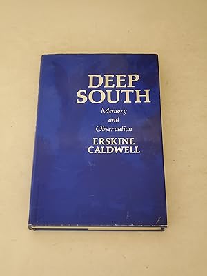 Seller image for Deep South: Memory and Observation for sale by rareviewbooks