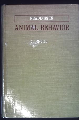 Seller image for Readings in Animal behavior. for sale by books4less (Versandantiquariat Petra Gros GmbH & Co. KG)