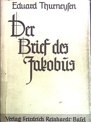 Seller image for Der Brief des Jakobus, ausgelegt fr die Gemeinde. for sale by books4less (Versandantiquariat Petra Gros GmbH & Co. KG)