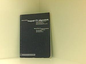 Seller image for Paragraph 175 (Abgewickelt): Homosexualitt und Strafrecht im Nachkriegsdeutschland (MnnerschwarmSkript Wissenschaft) for sale by Book Broker