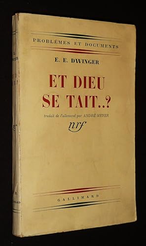 Image du vendeur pour Et Dieu se tait.? (Dcouverte de la Russie sovitique) mis en vente par Abraxas-libris