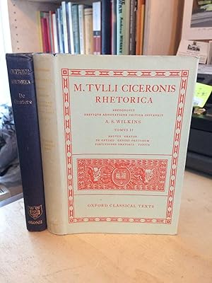 Rhetorica, Tomvs I: Libros de Oratore tres Continens, & II: Brvtvs, Orator, De Optimo Genere Orat...