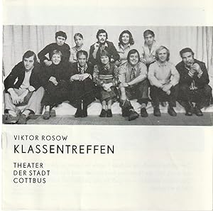 Seller image for Programmheft Viktor Rosow KLASSENTREFFEN Premiere 25. Mai 1974 Spielzeit 1973 / 74 for sale by Programmhefte24 Schauspiel und Musiktheater der letzten 150 Jahre