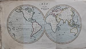 Image du vendeur pour [A Series of Maps: Map of the World; plus a fictional map, Europe, Asia, Africa, North America, South America, Scotland, England and Ireland.] to accompany William Butler's Geographical and Biographical Exercises, designed for the use of young ladies. mis en vente par Michael S. Kemp, Bookseller