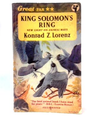 Image du vendeur pour King Solomon's Ring mis en vente par World of Rare Books