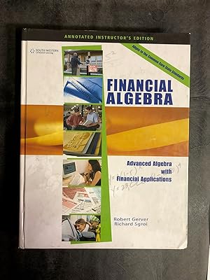 Seller image for Financial Algebra, Annotated Instructor's Edition for sale by School Library Book Sales
