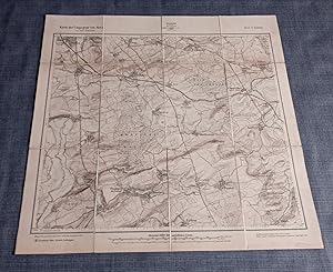 Karte der Umgegend von Metz in vier Blättern - Blatt IV : Verny